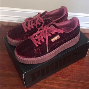 Red Velvet Fenty Creepers